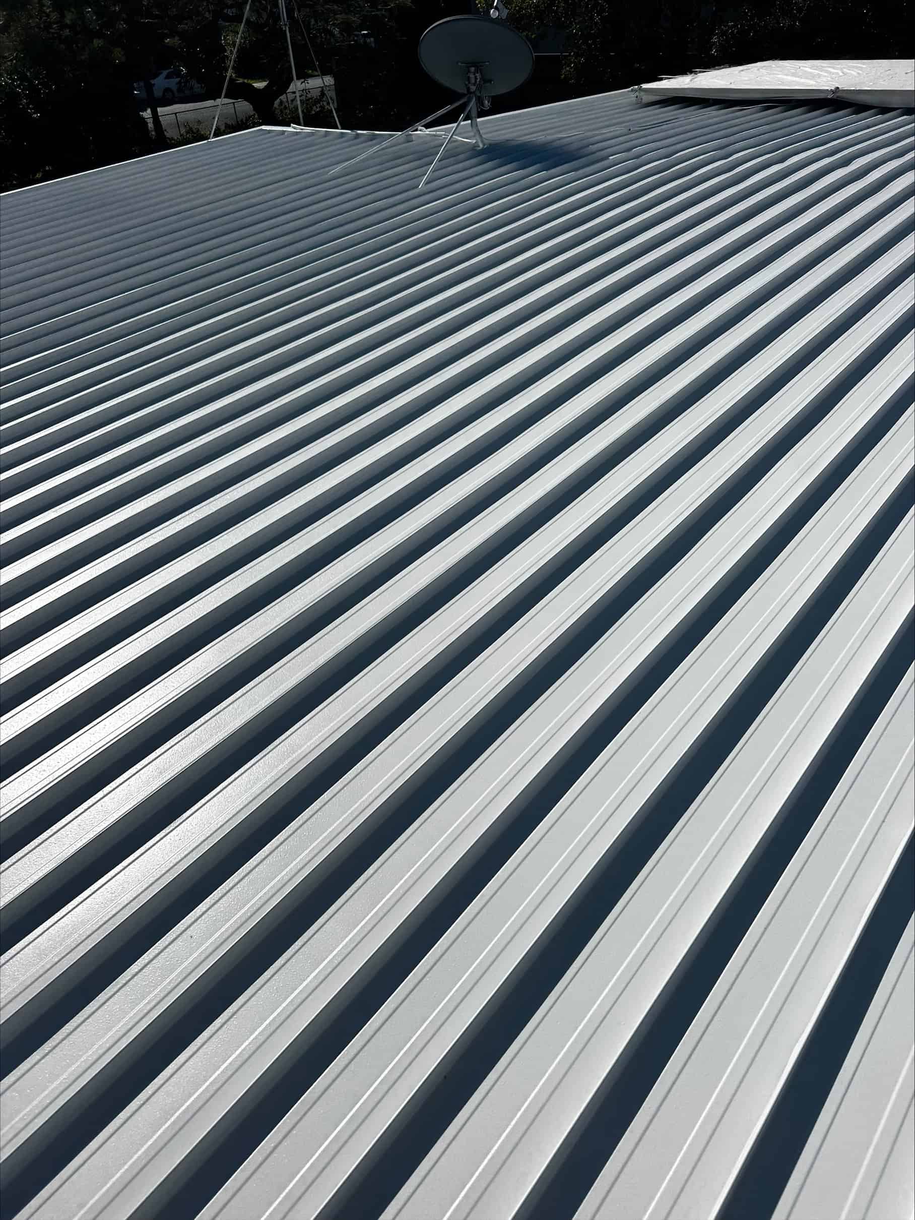 Durable metal roof repair by A1 Roof & Driveway Restorations in Australia.